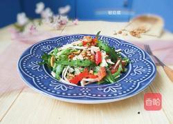 减脂瘦身沙拉之鸡丝苦菊的做法图解9
