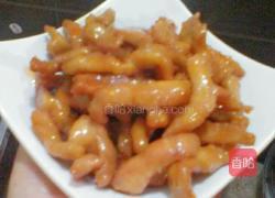 糖醋瘦肉的做法图解7