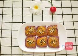 宝宝芝麻紫薯饼的做法图解9