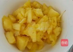 菠萝炒饭的做法图解2