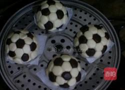 足球馒头的做法图解6