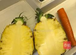 杂锦菠萝炒饭的做法图解1