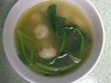 鱼丸菠菜汤