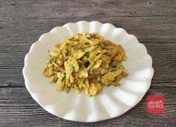 鱼腥草炒鸡蛋的做法图解8