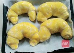 牛角豆沙餐包的做法图解13