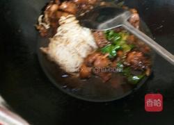 鸡肉针菇青辣椒面的做法图解7