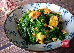 韭菜炒鸡蛋的做法图解9