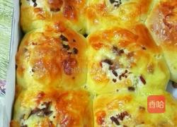 牛肉芝士面包（一次性发酵）的做法图解8