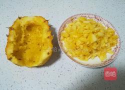 菠萝炒饭的做法图解3