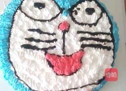 机器猫生日蛋糕的做法图解19