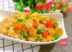 蟹肉棒蛋炒饭的做法图解1
