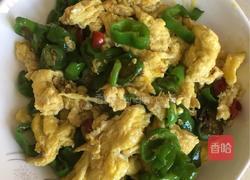 青椒炒鸡蛋的做法图解5