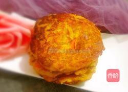 黄瓜渣土豆鸡蛋饼的做法图解7