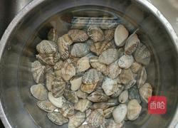 爆炒花甲的做法图解2