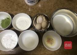 抹茶榴莲千层的做法图解1
