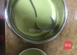 抹茶榴莲千层的做法图解4