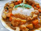 咖喱鸡肉盖饭(单人份）