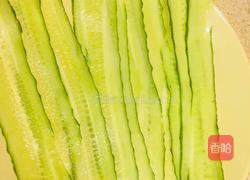 响油黄瓜的做法图解3
