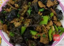 肉炒木耳的做法图解4