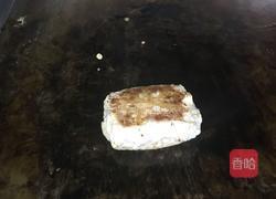 芝士火腿猪排堡的做法图解3