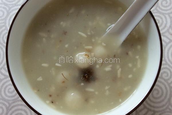 桂花酒酿小圆子的做法 菜谱 香哈网 桂花酒酿小圆子的做法 菜谱 香哈网