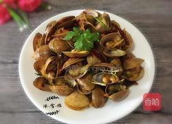 辣炒黄蚬子的做法图解1