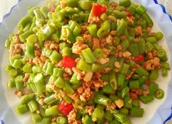 烧肉沫豆丁