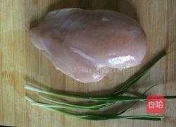 黑芝麻鸡肉松的做法图解1