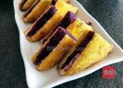 紫薯三明治的做法图解7