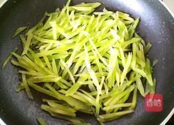 青笋炒鸡蛋的做法图解15