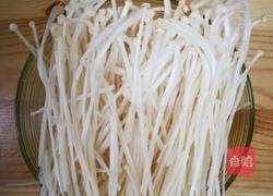 凉拌金针菇的做法图解2