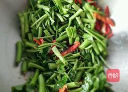 家常空心菜的做法图解4