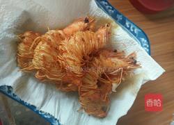 金丝缠腰大虾的做法图解14