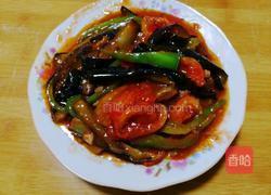 西红柿炒茄子的做法图解11