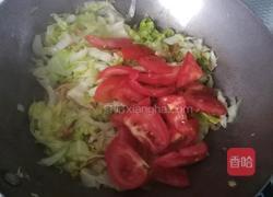 番茄油渣炒白菜的做法图解5