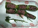 青瓜竹筒饭