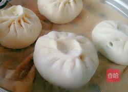 甘蓝青椒馅包的做法图解9