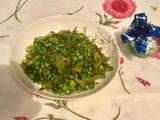 青椒炒毛豆