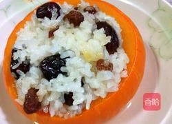 南瓜糯米饭的做法图解1