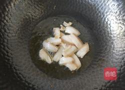 黄金菇炒肉的做法图解5