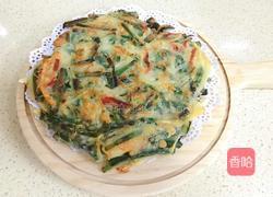 韭菜土豆丝饼的做法图解14