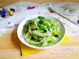 猪油炒蒜泥生菜