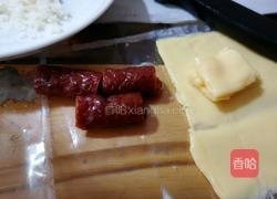 芝士肉棒包(出游便当)的做法图解5