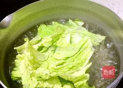 白菜泥米粉糊的做法图解2