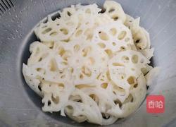 青椒炒藕片的做法图解7