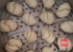 奶香花卷馍的做法图解5