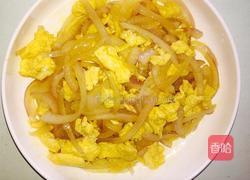 洋葱炒蛋的做法图解5