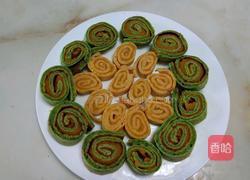彩色卷糕的做法图解5