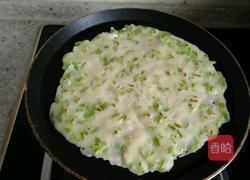 蒜黄鸡蛋饼的做法图解7