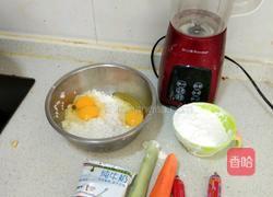 大米煎发面饼的做法图解1